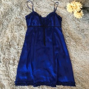 Betsy Johnson blue vintage style lingerie